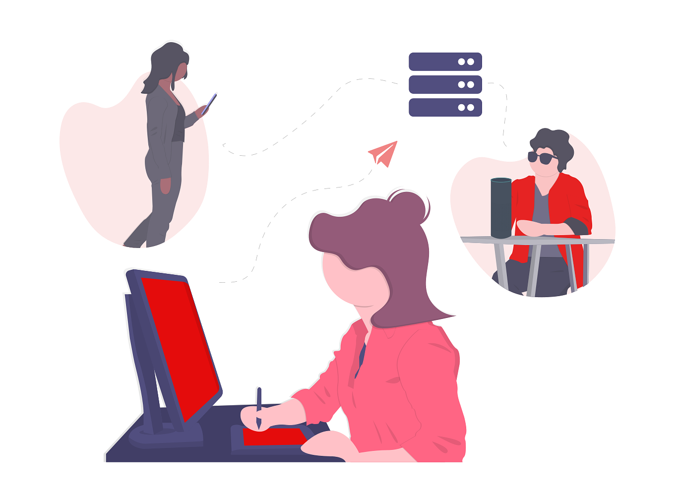 Illustration of diversity in our developer community